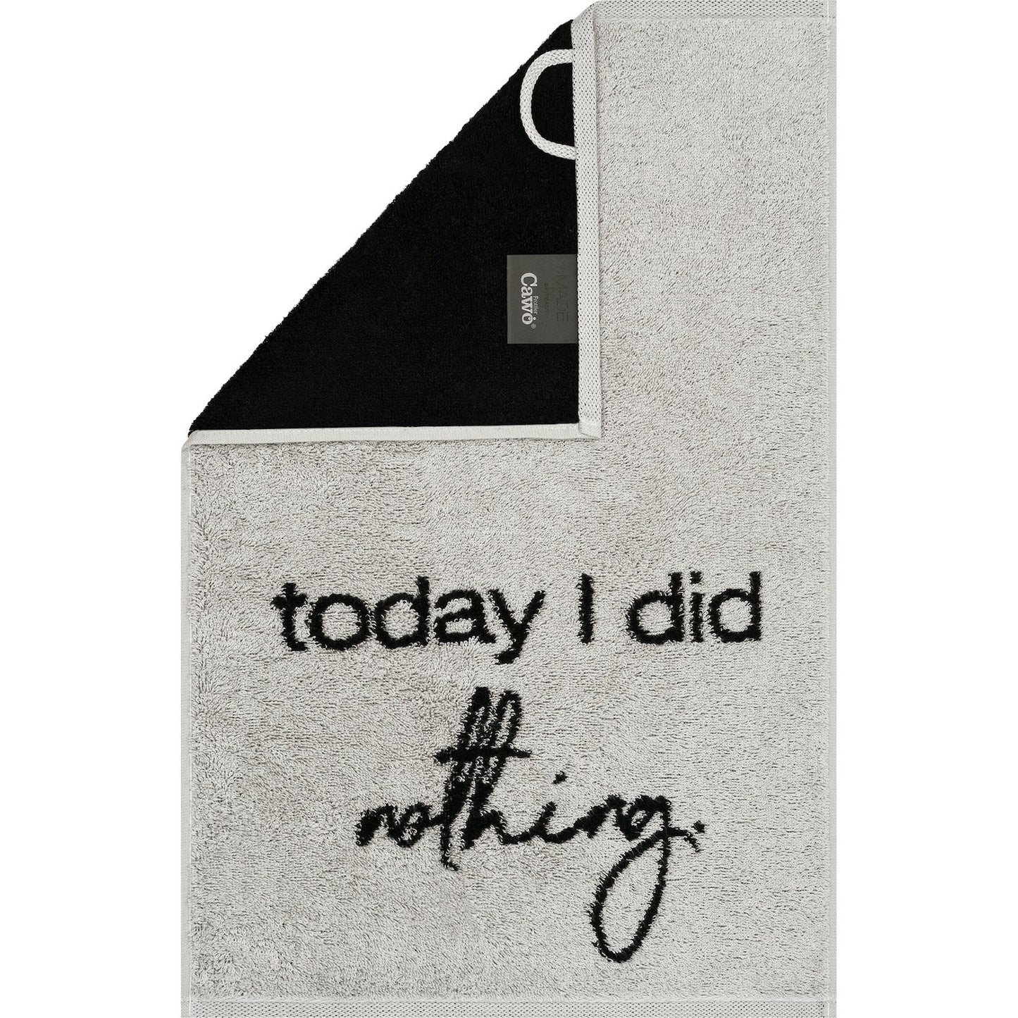 Cawö Gästetuch Postcard Towels today I did nothing