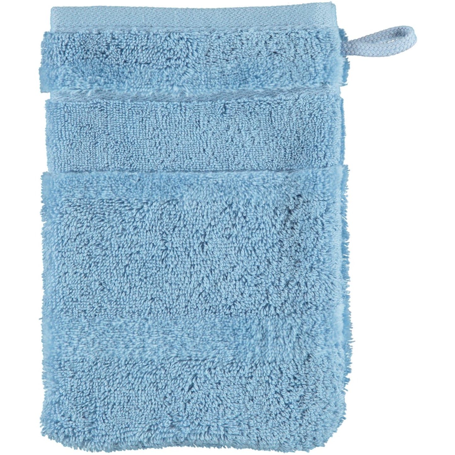 Cawö Waschhandschuh Noblesse 1002 sky