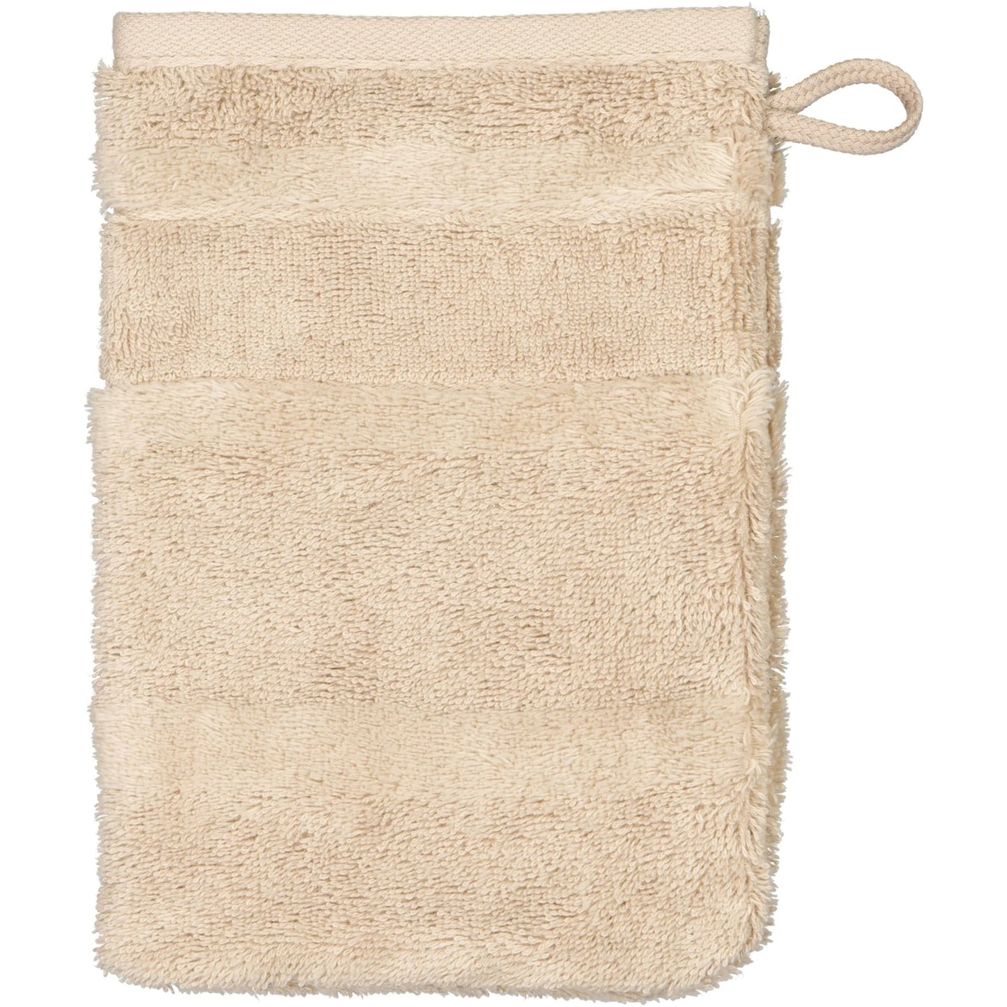 Cawö Waschhandschuh Noblesse 1002 sand