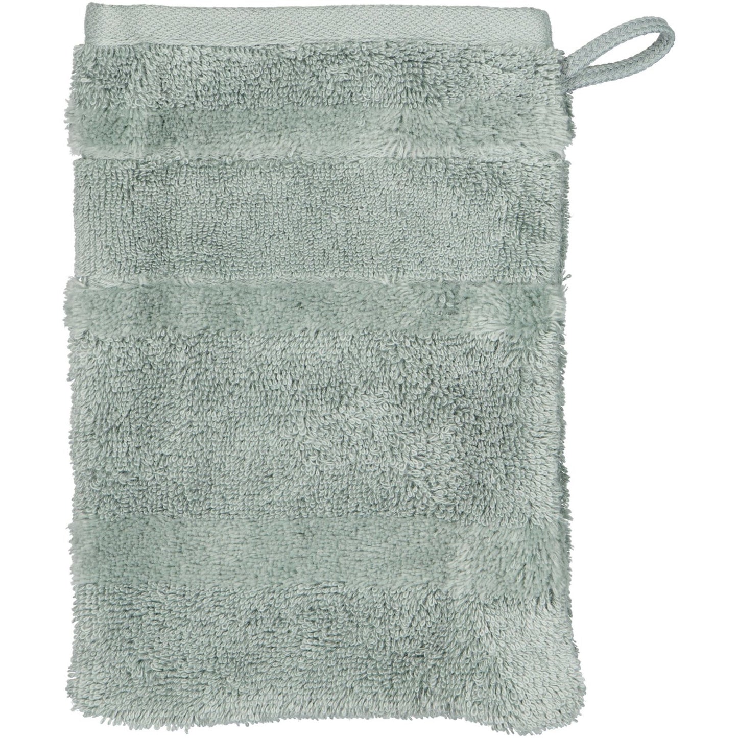 Cawö Waschhandschuh Noblesse 1002 nordic green