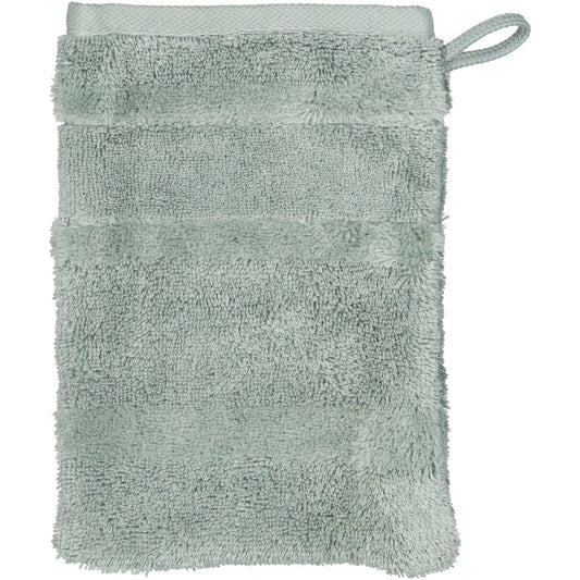 Cawö Waschhandschuh Noblesse 1002 nordic green