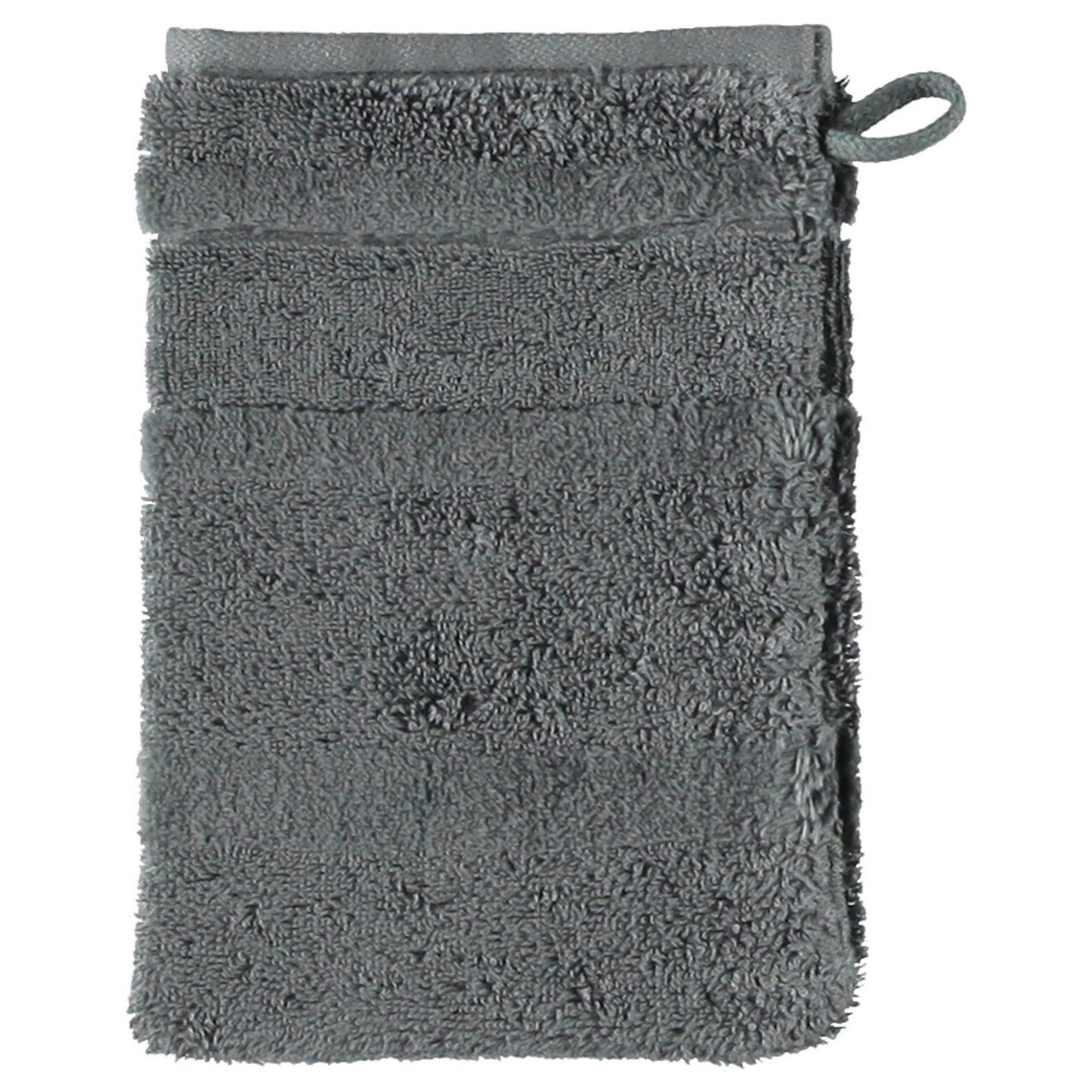 Cawö Waschhandschuh Noblesse 1002 anthrazit