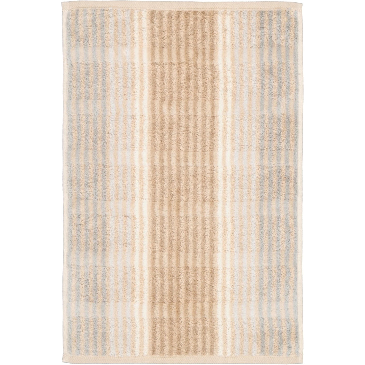 Cawö Gästetuch Cashmere Streifen 1056 sand