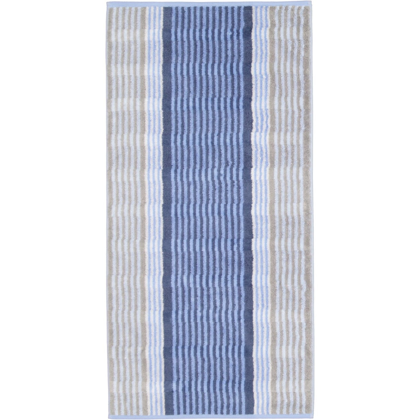 Cawö Duschtuch Harmony Streifen 1085 sky