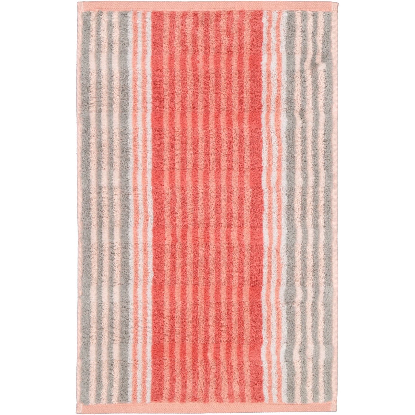 Cawö Gästetuch Harmony Streifen 1085 koralle