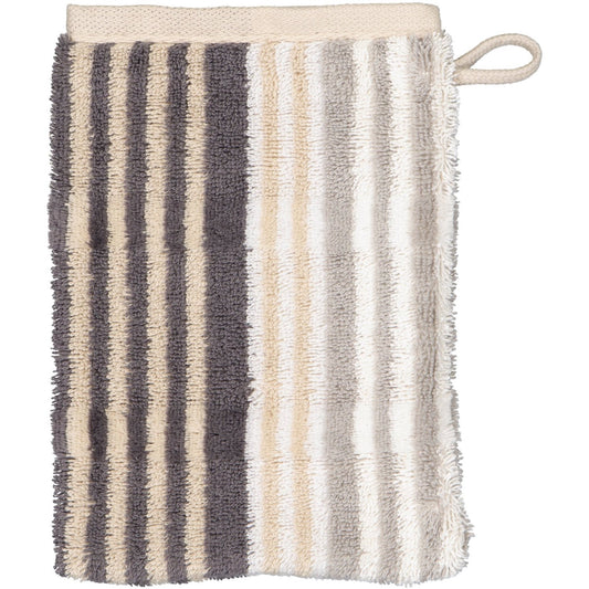 Cawö Waschhandschuh Harmony Streifen 1085 natur