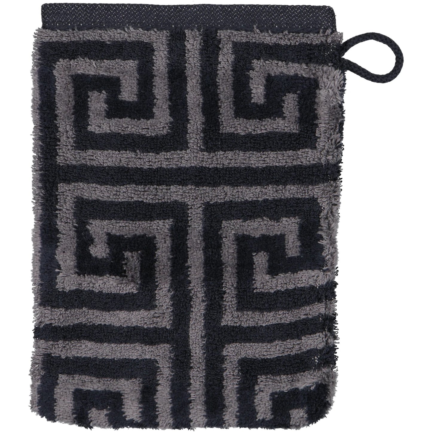 Cawö Waschhandschuh Noblesse Elegance 1088 anthrazit