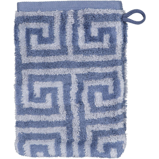 Cawö Waschhandschuh Noblesse Elegance 1088 nachtblau