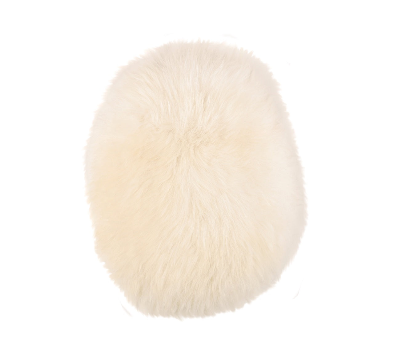 Kaiser Lammfell Sitzauflage 35cm rund natural white