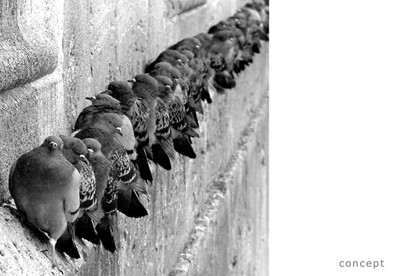 Progetti Wanduhr Fatti + in là white