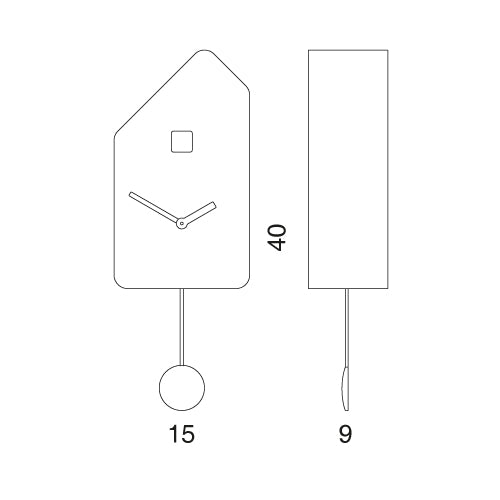 Progetti Wanduhr Serie speciale del Trentennale special bronze