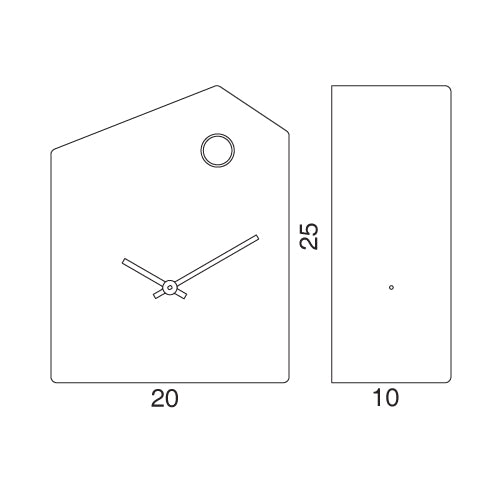 Progetti Wanduhr Serie speciale del Trentennale special bronze