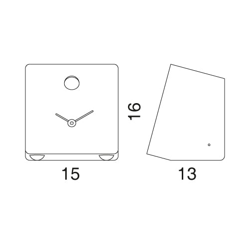 Progetti Wanduhr Serie speciale del Trentennale special bronze