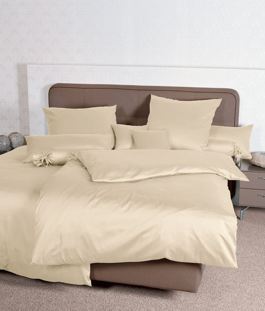 Janine Mako-Satin Bettwäsche Colors 135X200 creme