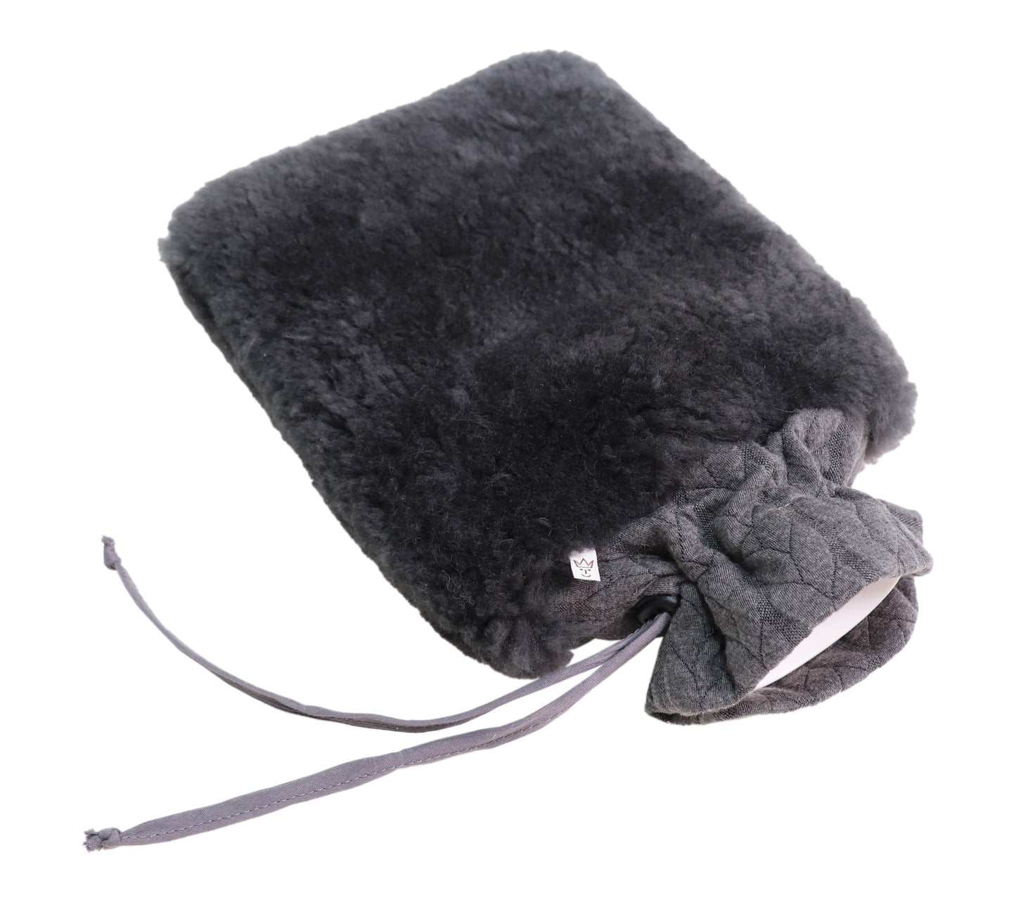 Kaiser Wärmflasche Lammfell graphit