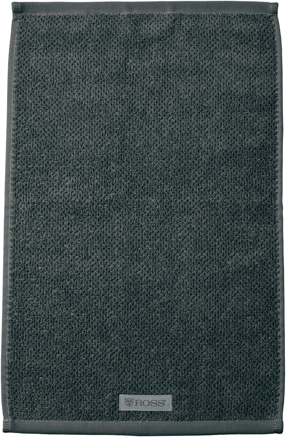 Ross Gästetuch Bio Selection anthrazit