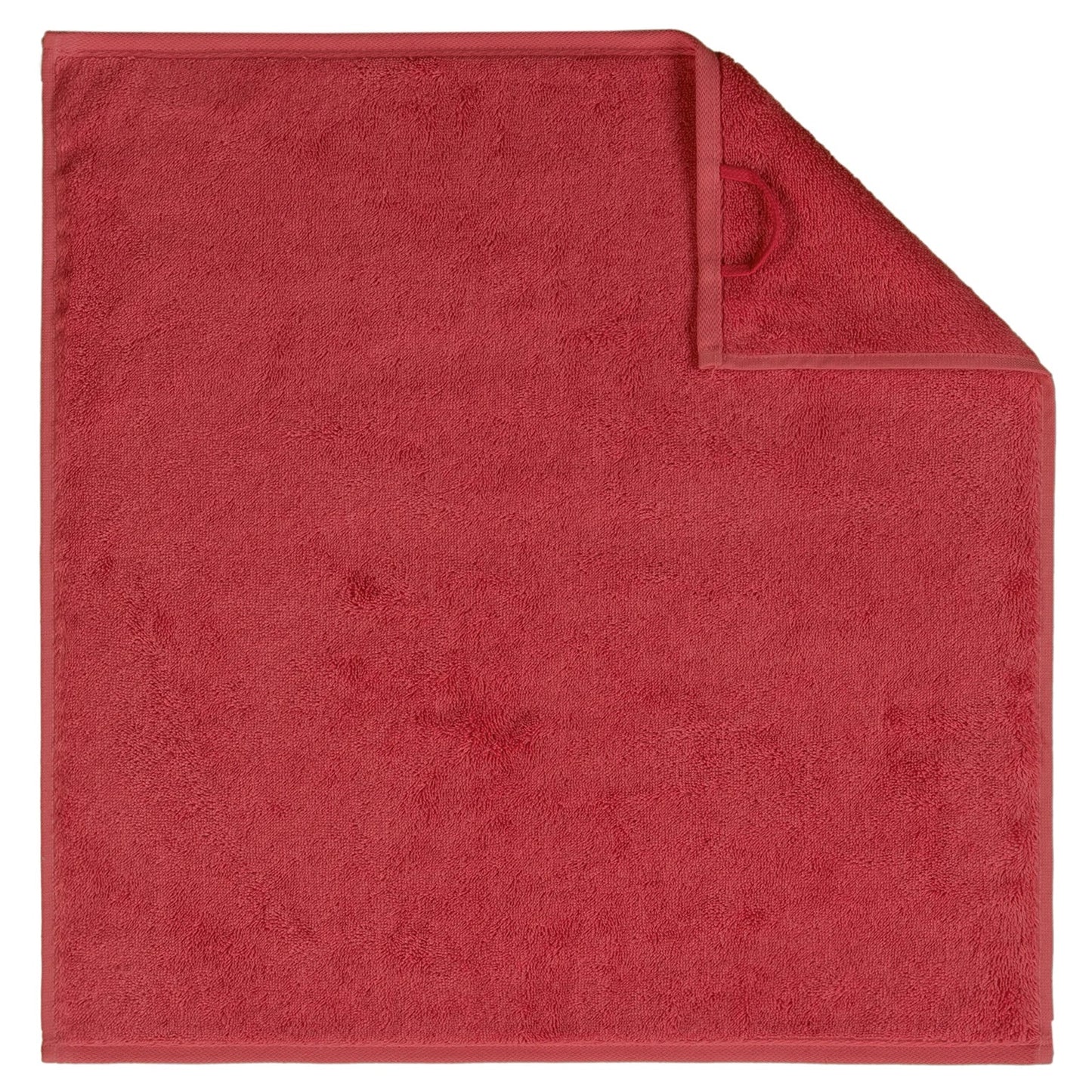 Cawö Küchenfrottiertuch Solid 500 bordeaux