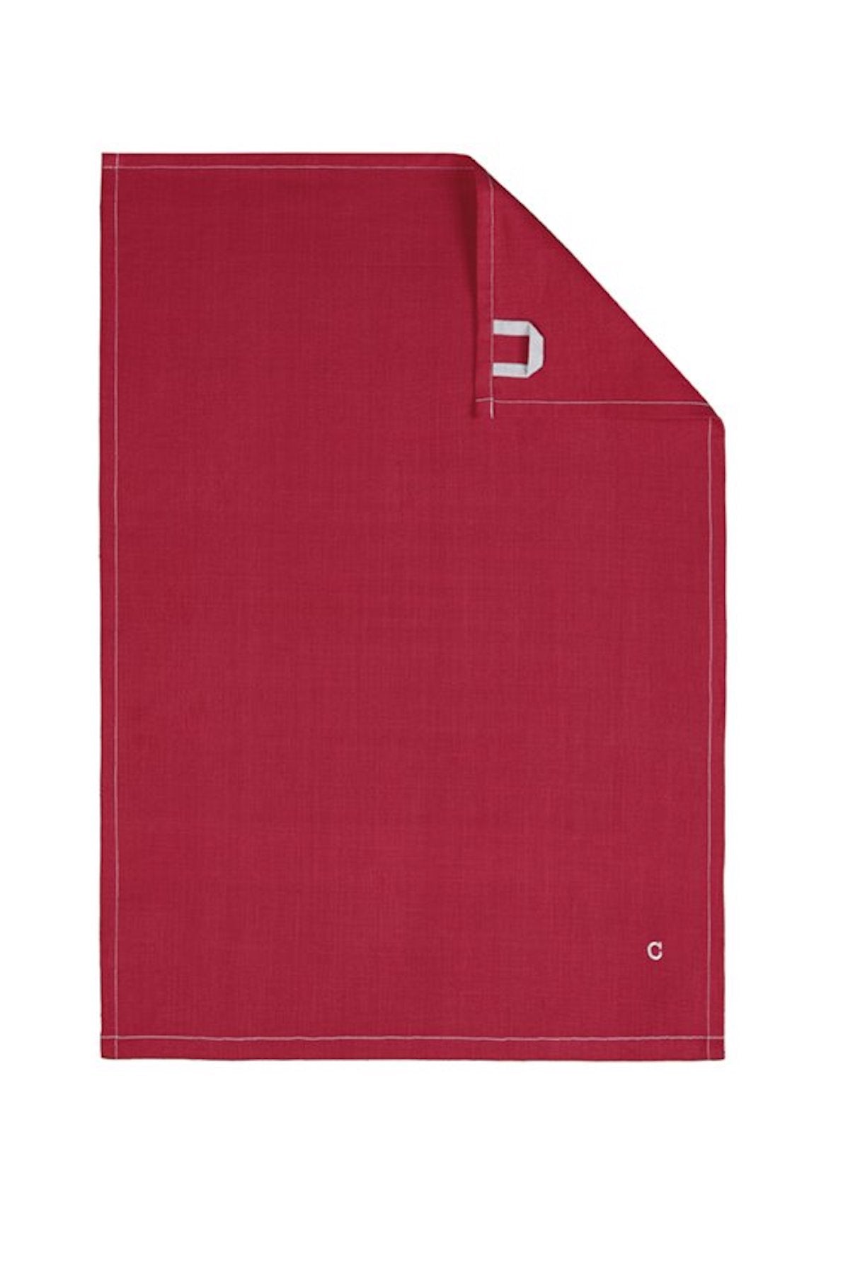 Cawö Geschirrtuch Solid 500 bordeaux