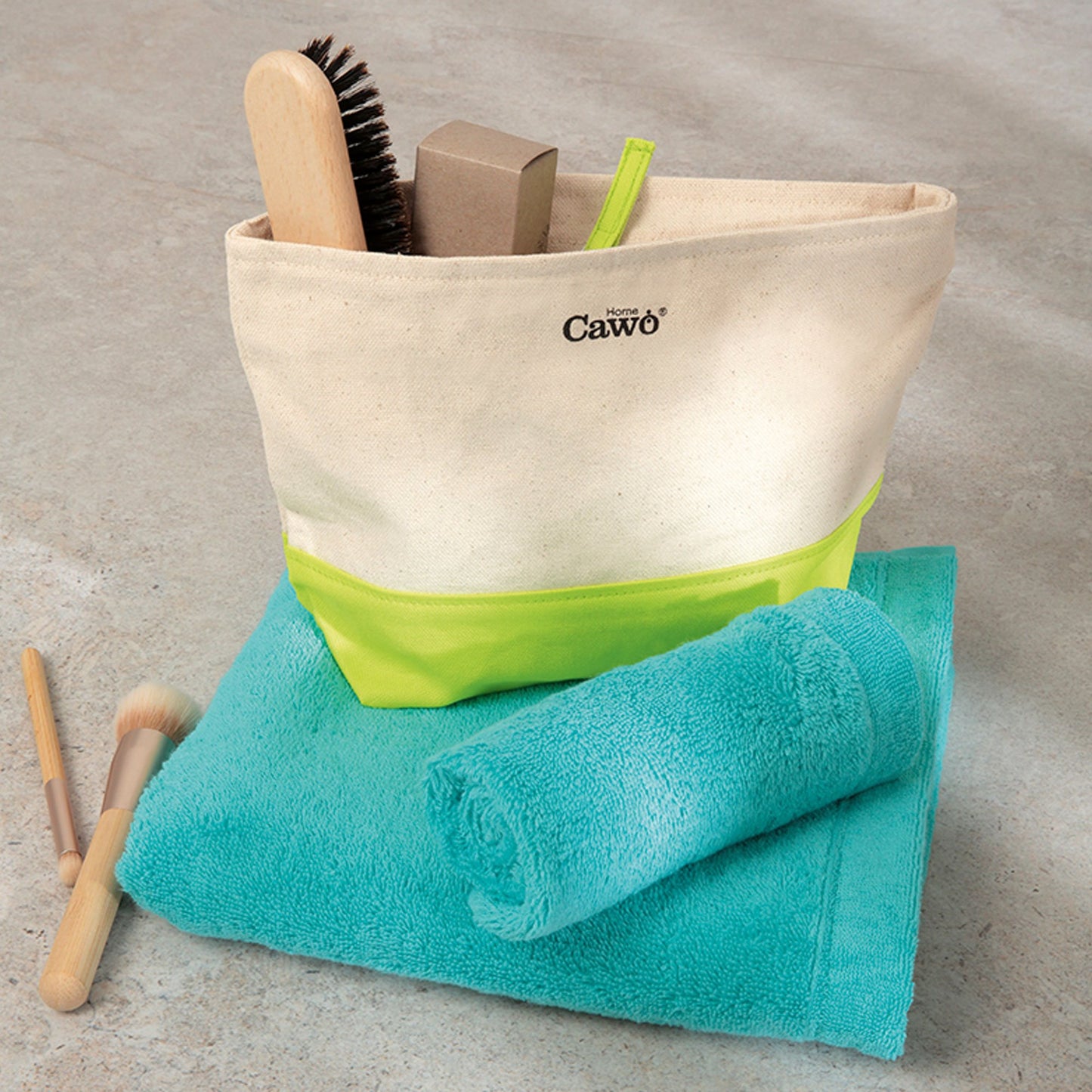 Cawö Kulturtasche Accessory Bag lime