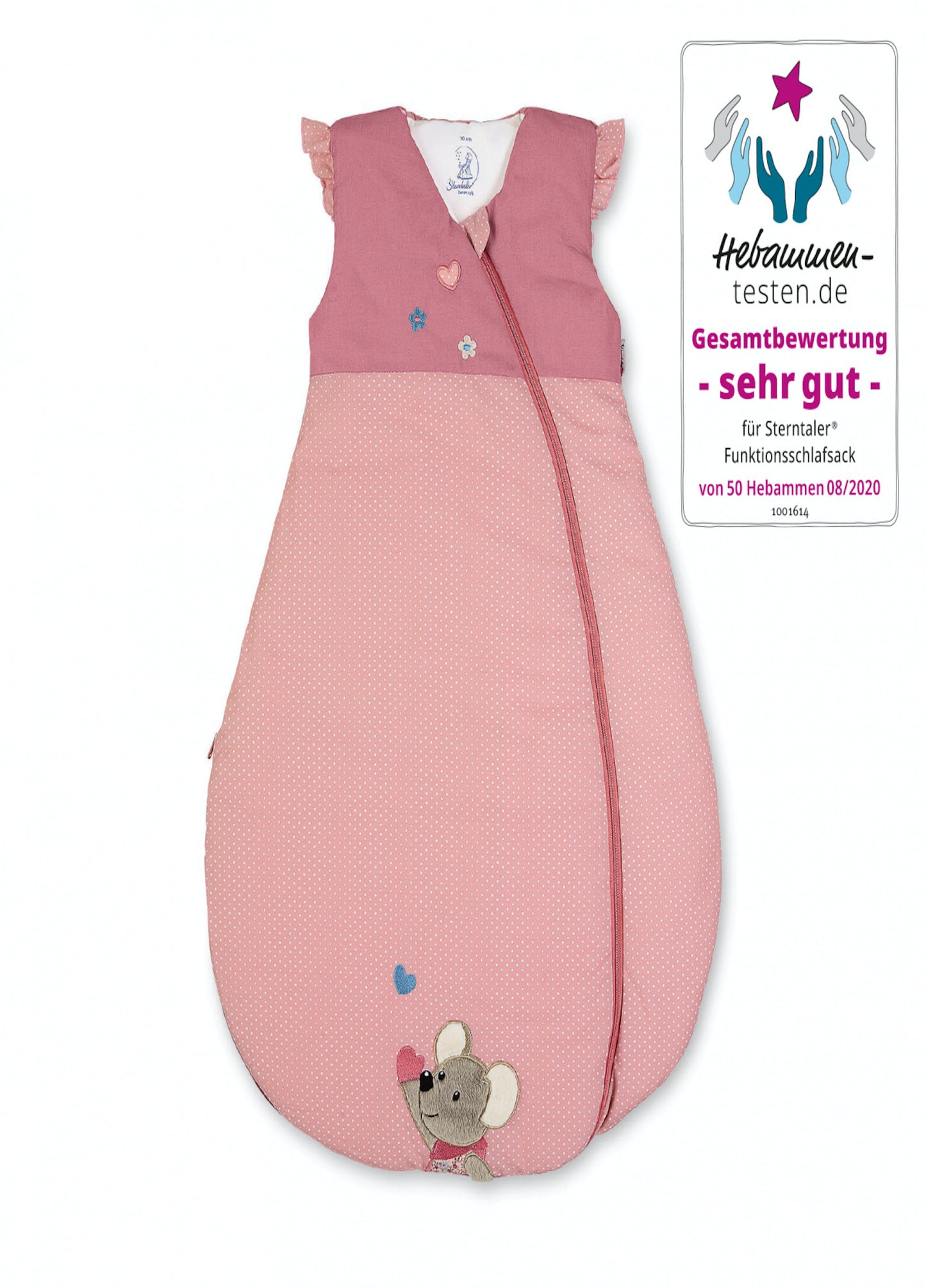 Sterntaler Funktionsschlafsack Mabel hellrosa