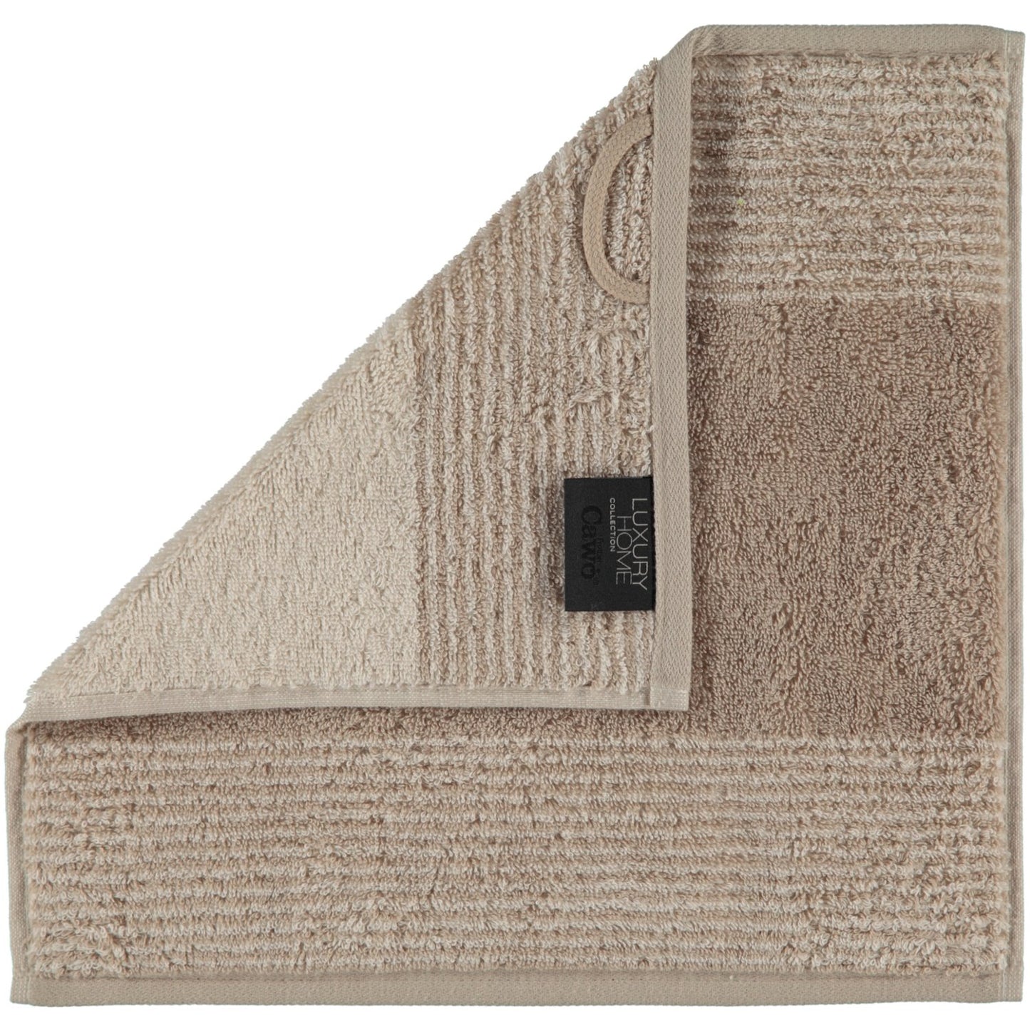 Cawö Seiftuch Two-Tone 590 sand