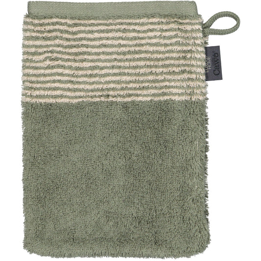 Cawö Waschhandschuh Two-Tone 590 field