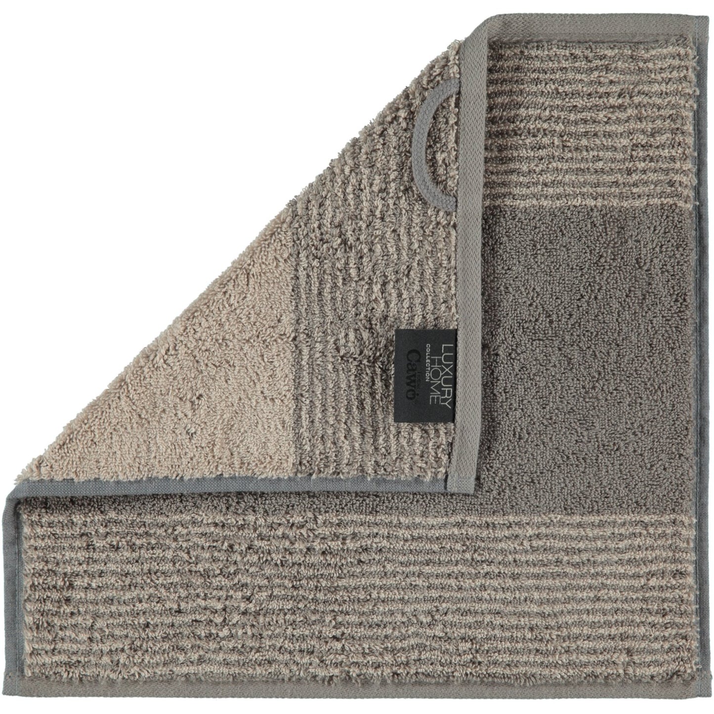 Cawö Seiftuch Two-Tone 590 graphit