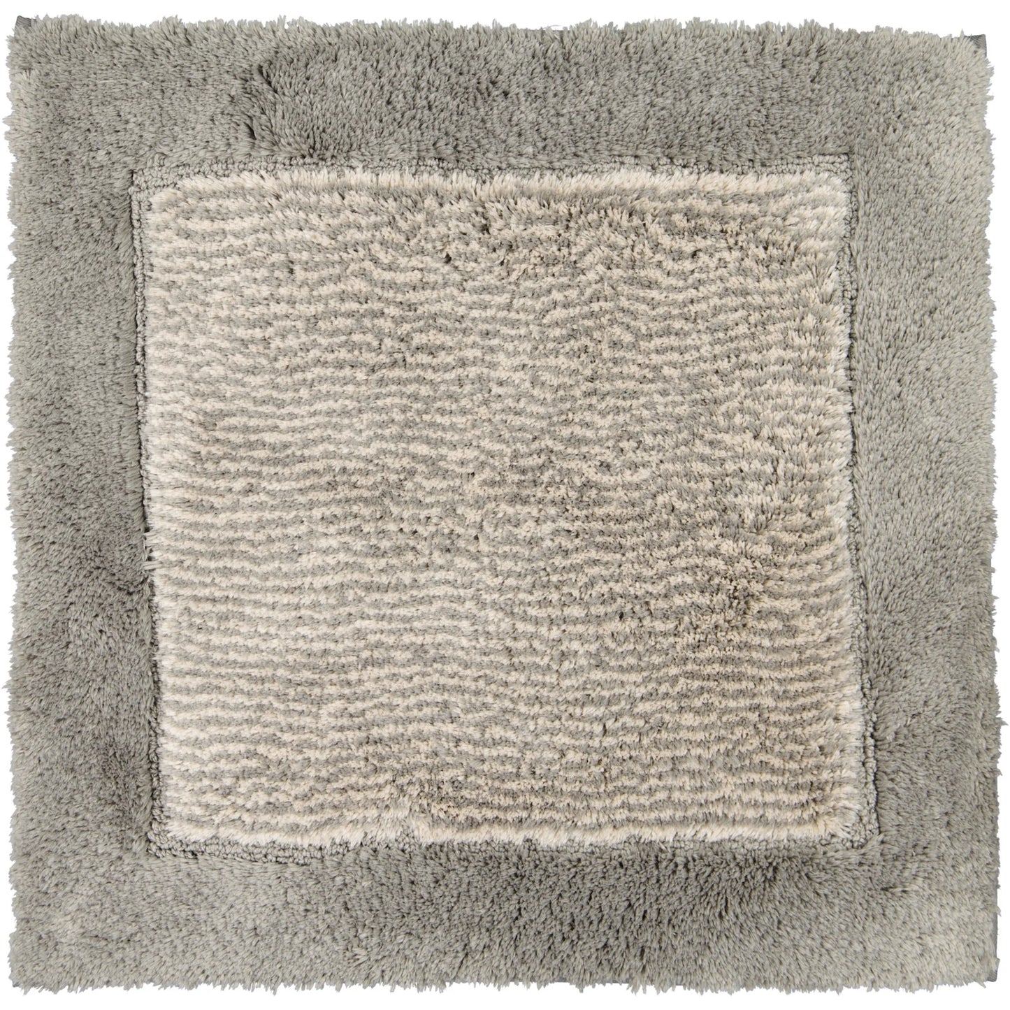 Cawö Badteppich Luxury Home Two-Tone 590 graphit 60x60