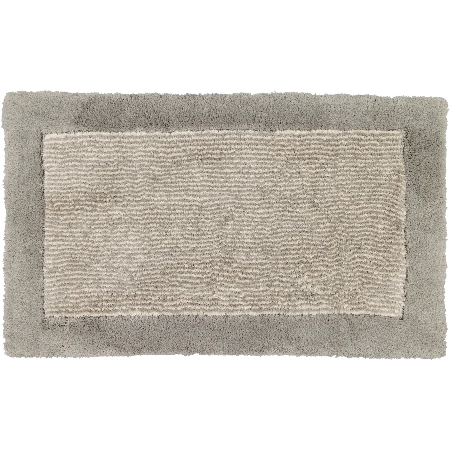 Cawö Badteppich Luxury Home Two-Tone 590 graphit 70x120