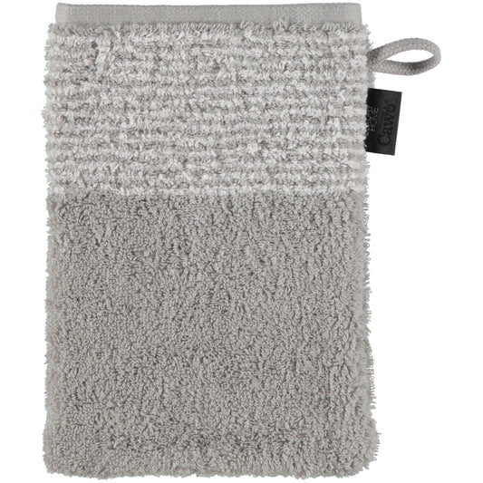 Cawö Waschhandschuh Two-Tone 590 platin