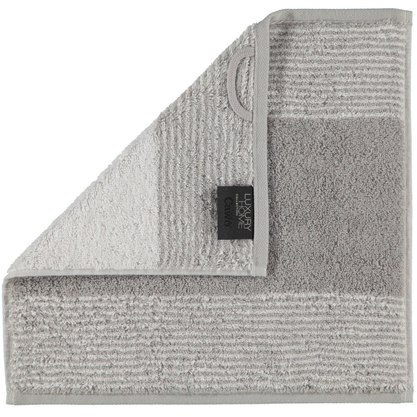 Cawö Seiftuch Two-Tone 590 platin