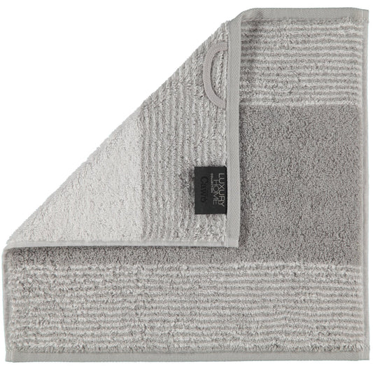Cawö Seiftuch Two-Tone 590 platin