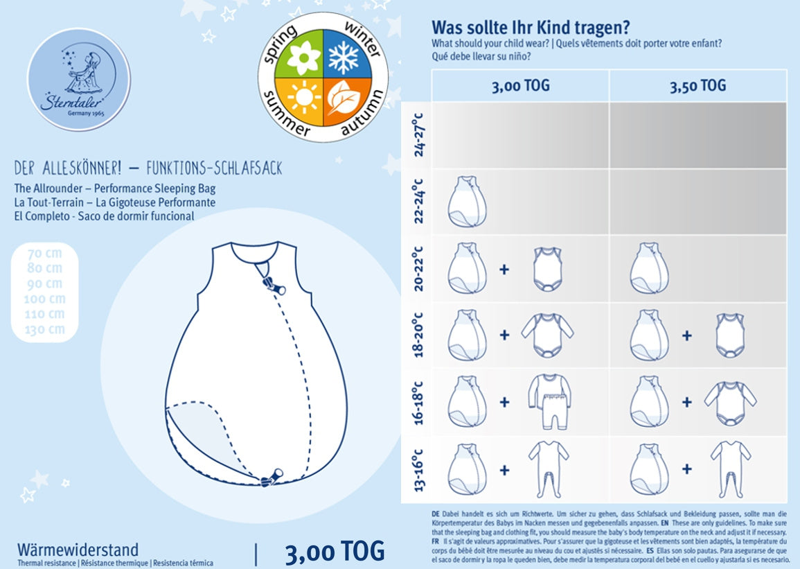Sterntaler Funktionsschlafsack Mabel hellrosa