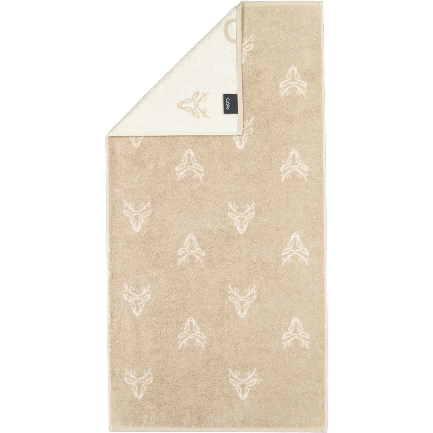 Cawö Handtuch Alpenchic Edition Allover 6229 natur
