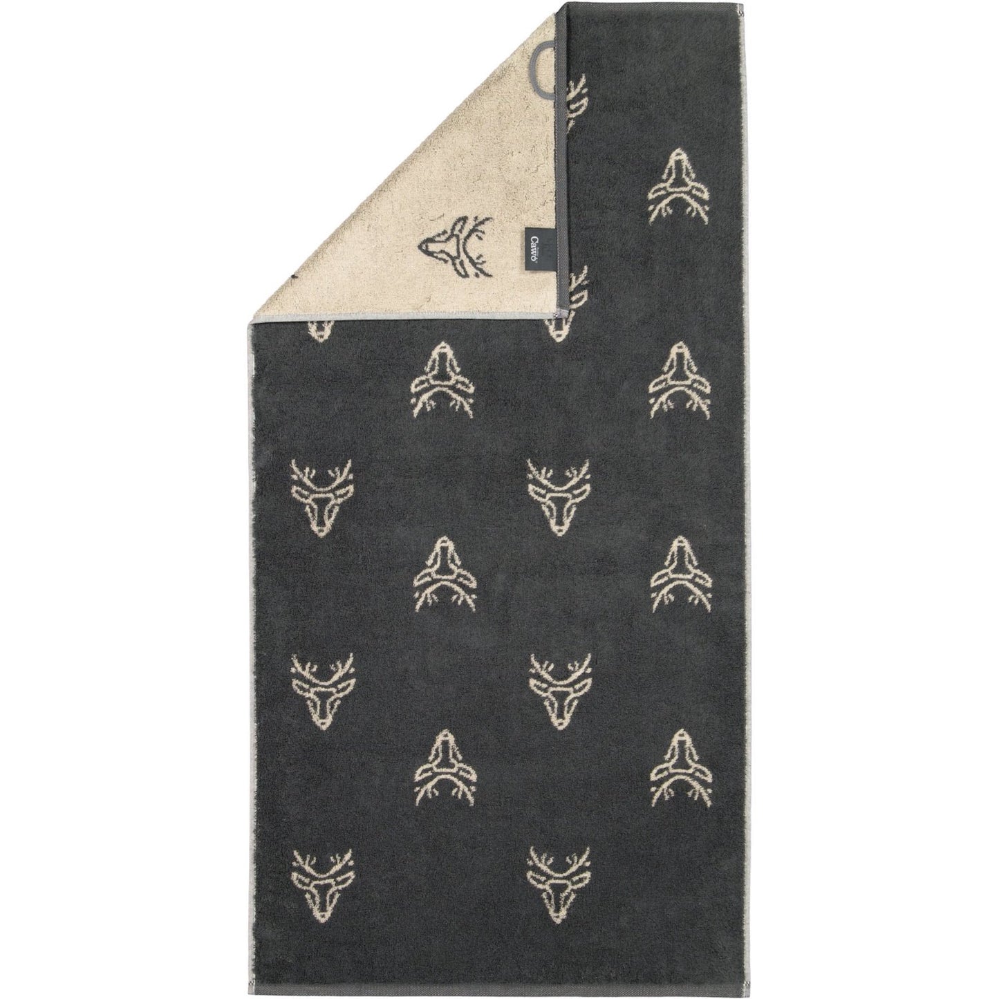Cawö Duschtuch Alpenchic Edition Allover 6229 granit