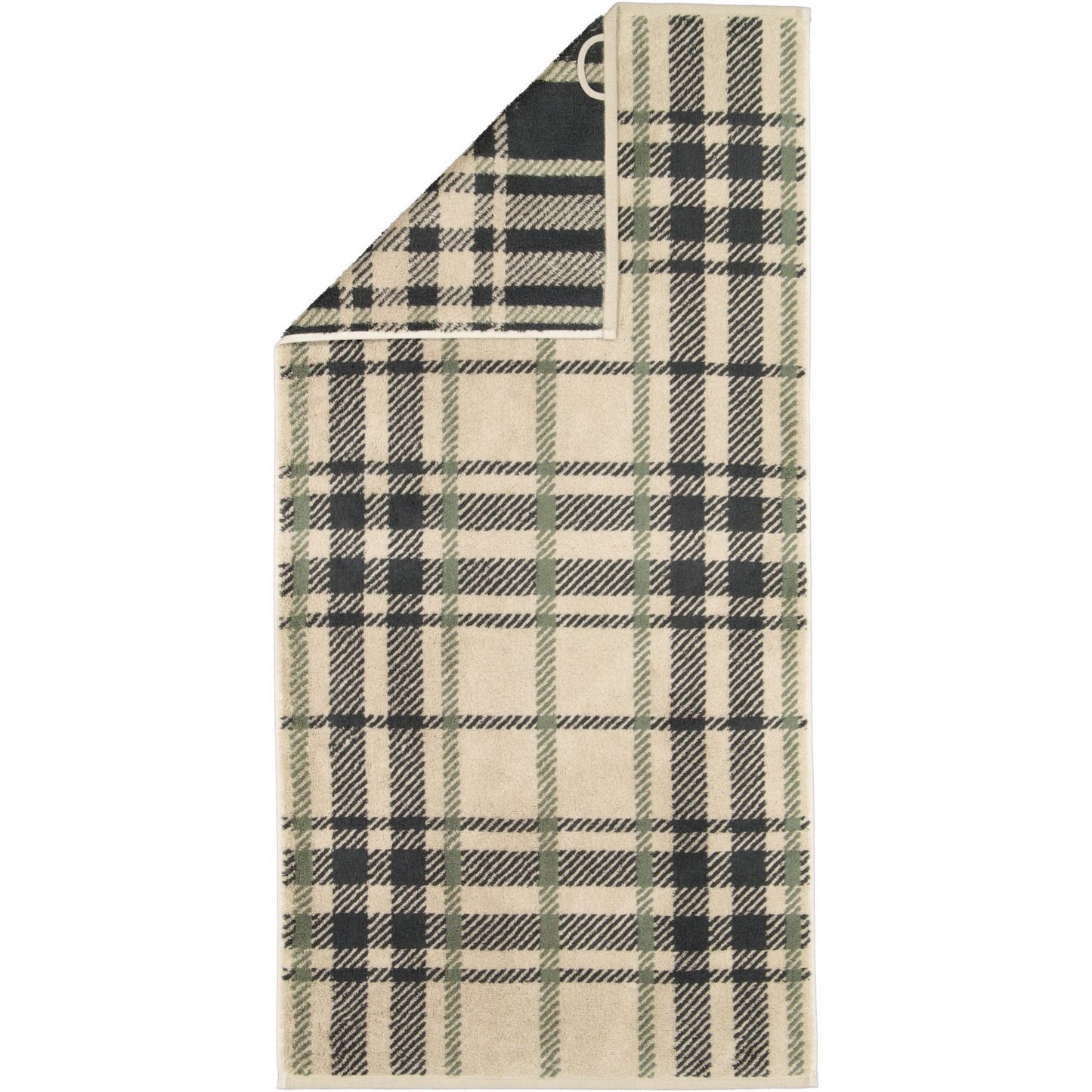 Cawö Duschtuch Alpenchic Edition Karo 6231 natur