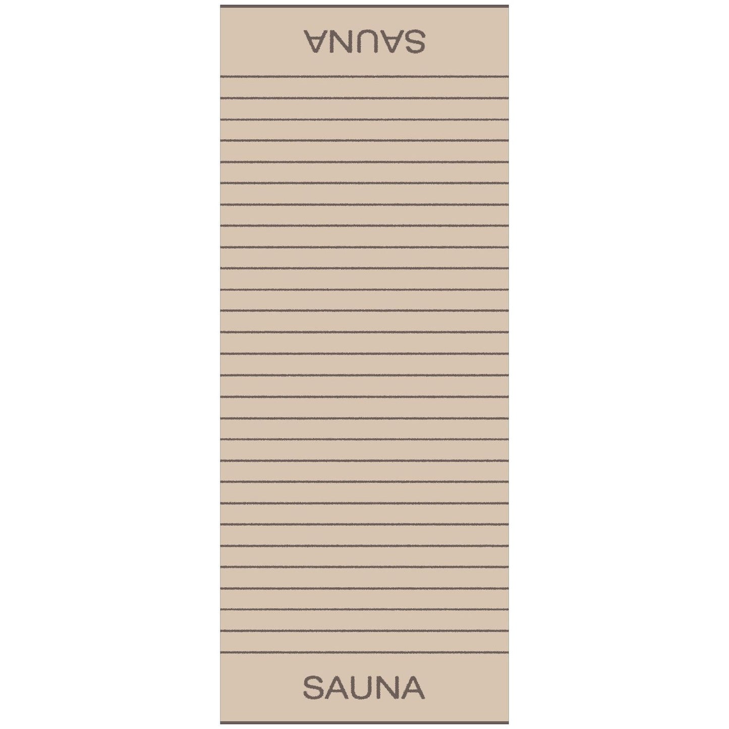 Cawö Saunatuch Balance 6237 sand