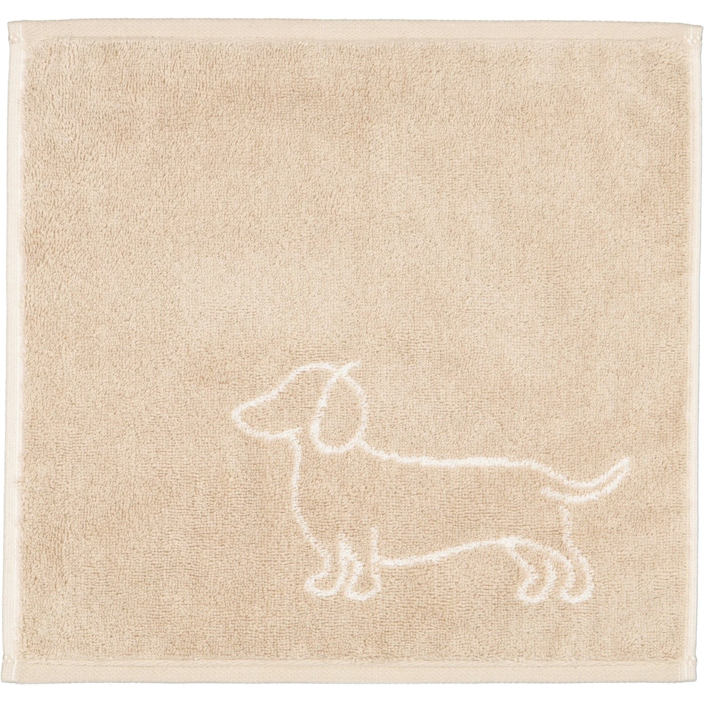 Cawö Seiftücher We love Dogs Mix 6249 natur-beige