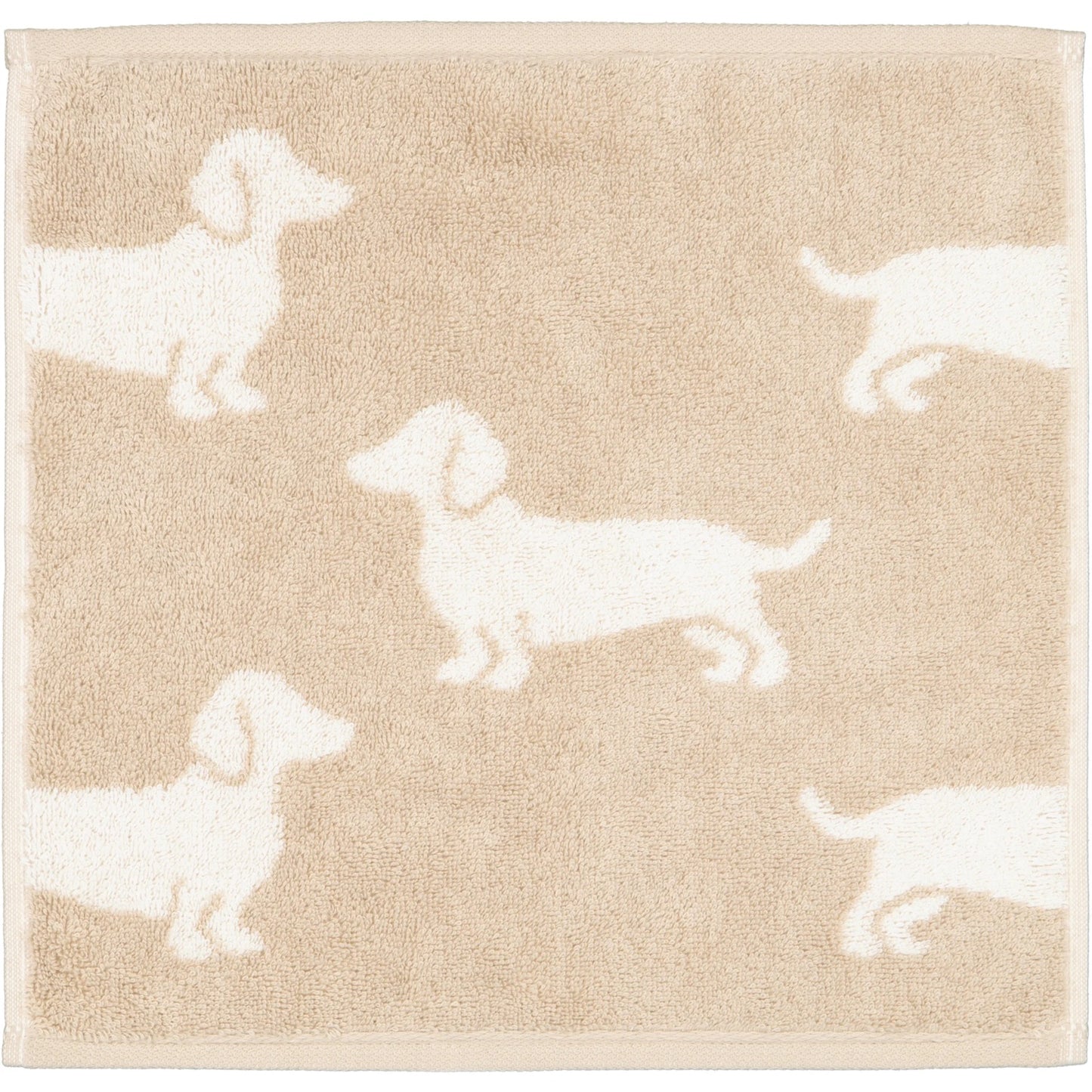 Cawö Seiftücher We love Dogs Mix 6249 natur-beige