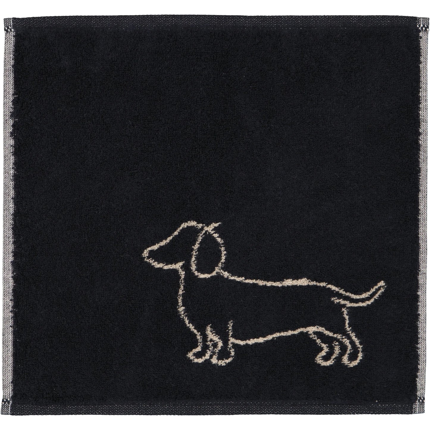Cawö Seiftücher We love Dogs Mix 6249 schwarz-beige