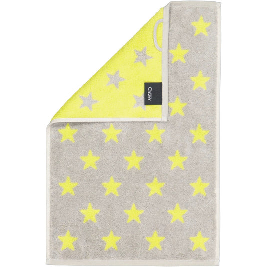 Cawö Gästetuch New Stars 6261 platin-lime
