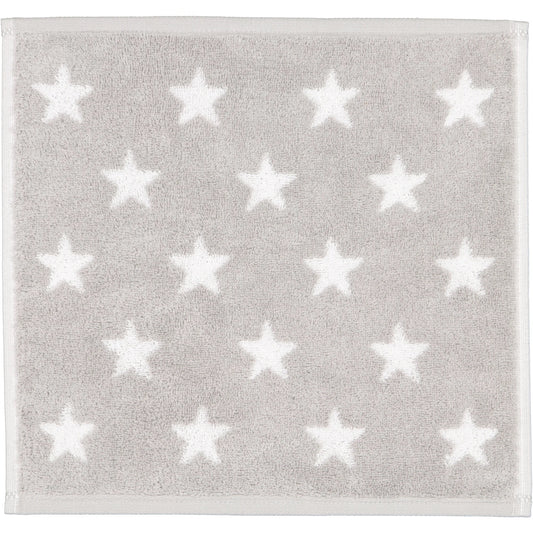 Cawö Seiftuch New Stars 6261 platin-weiß