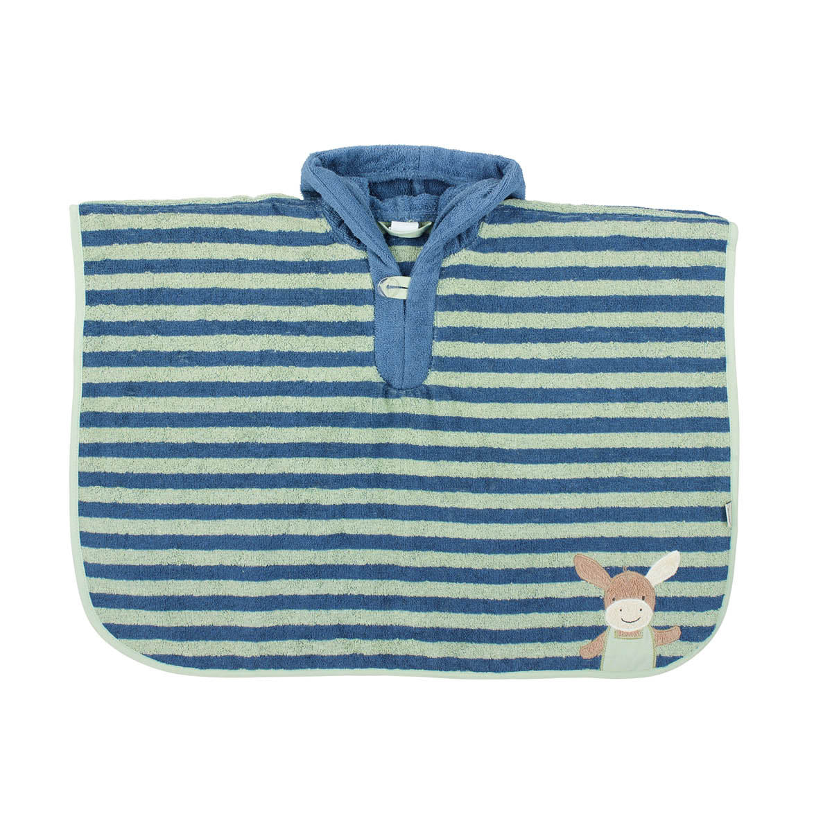 Sterntaler Kapuzen-Badeponcho Emmilius l mittelblau