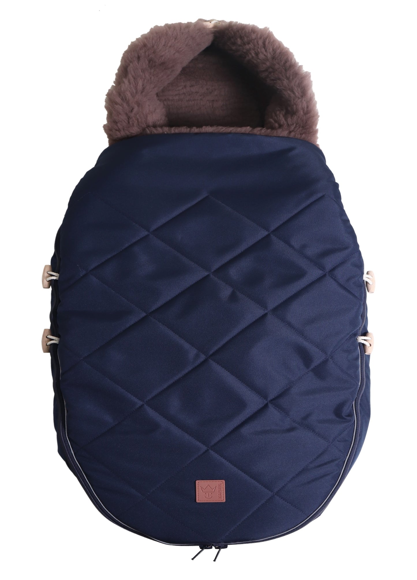 Kaiser Fußsack Toffee Coffee navy