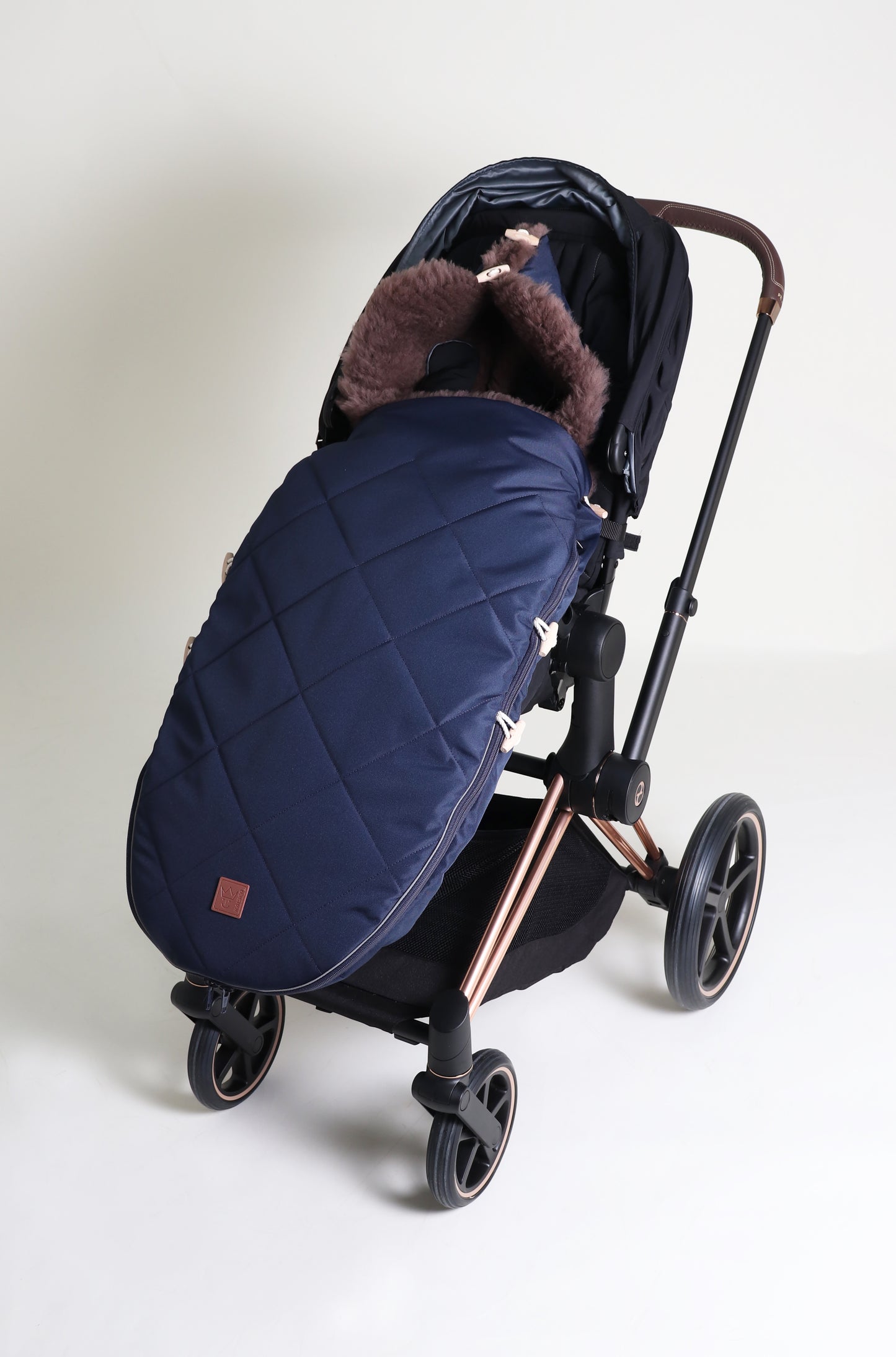Kaiser Fußsack Toffee Coffee navy