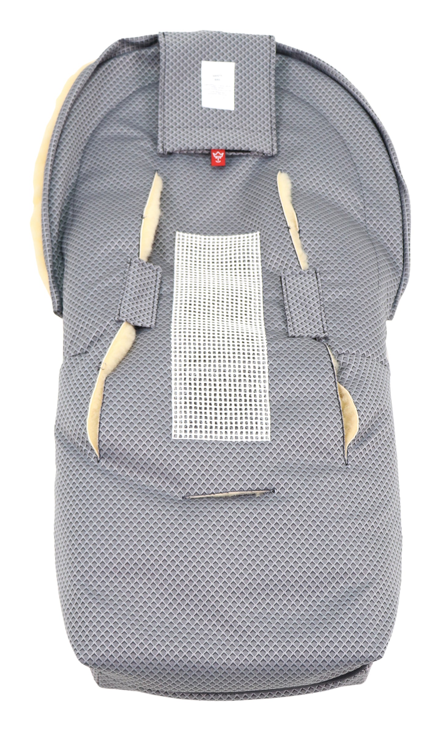 Kaiser Fußsack Emma anthracite waffle