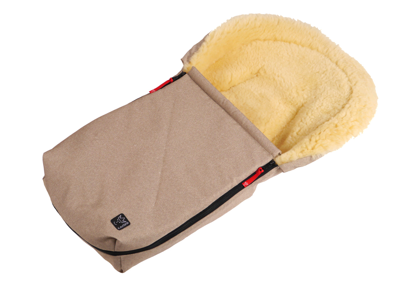 Kaiser Fußsack Emma sand melange