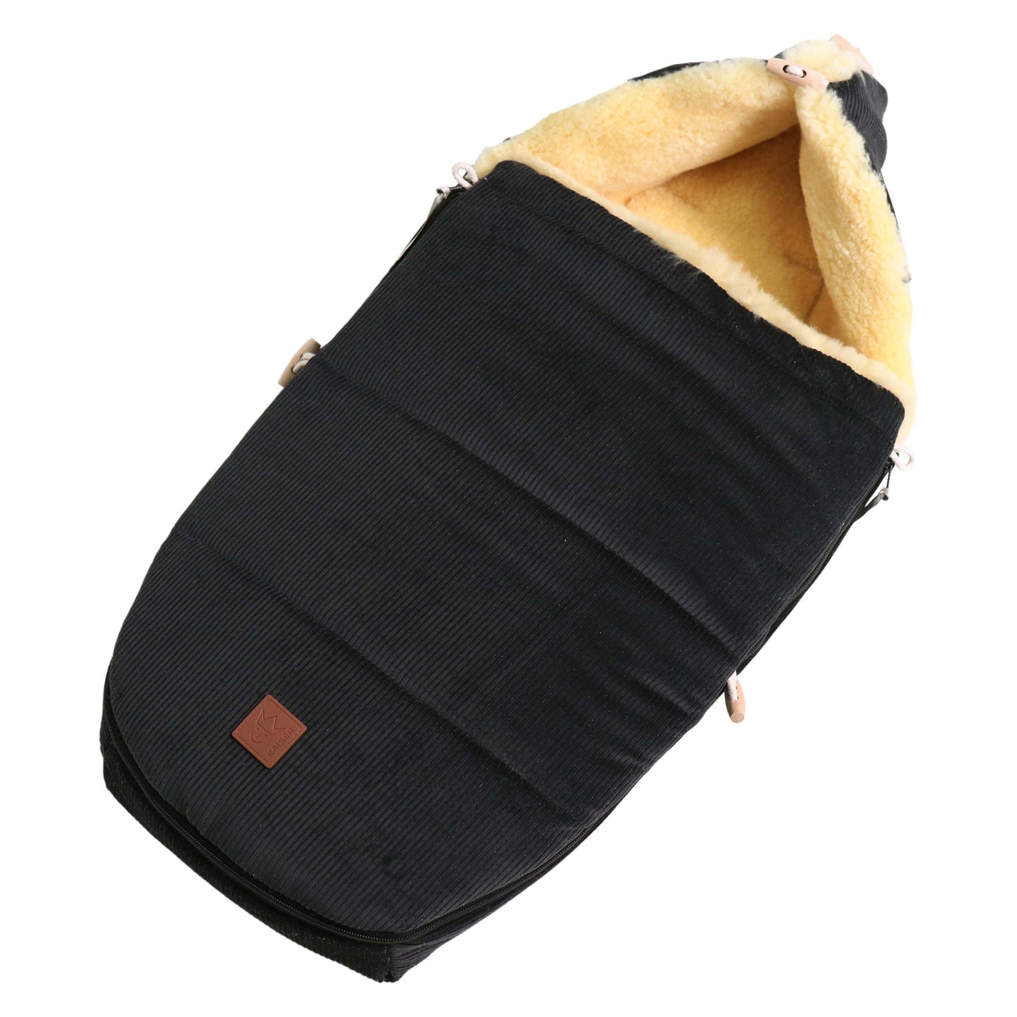 Kaiser Fußsack Filia Cord Medizin schwarz