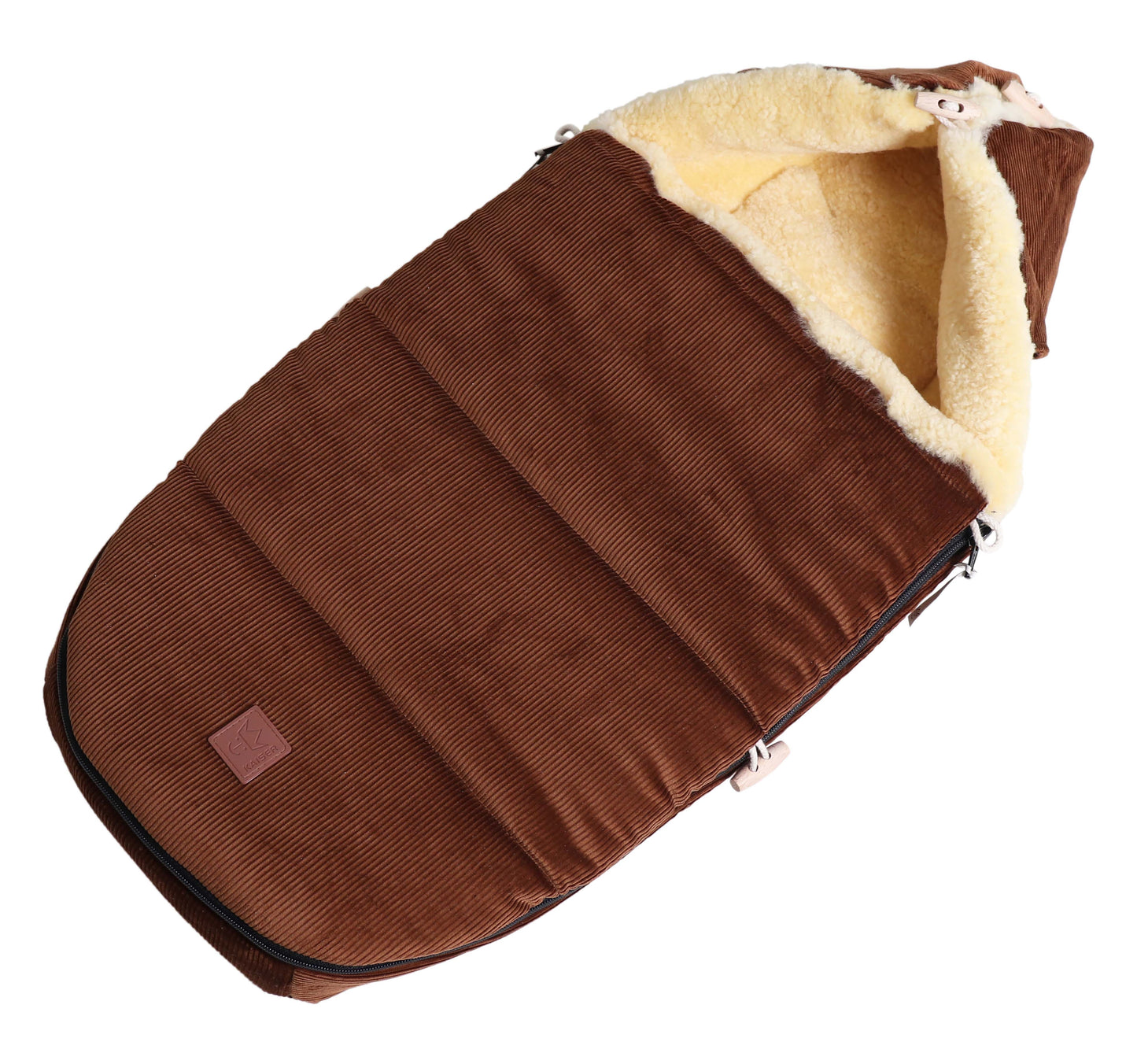 Kaiser Fußsack Filia Cord Medizin braun