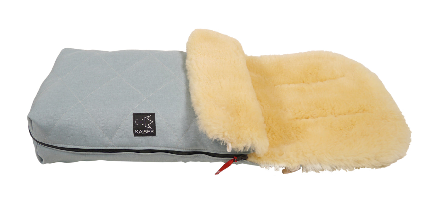 Kaiser Fußsack Natura ice green